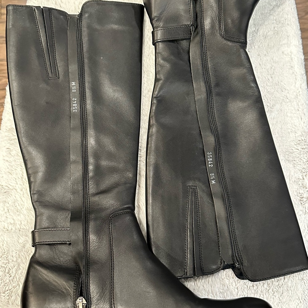 Like NEW✨La CANADIENNE Black Ridding Boots with Smooth Leather and Rounded Toe - Picture 10 of 16